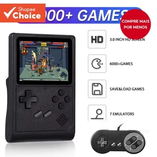 Console De Jogos Portátil GB300 , Tela De 3.0 Polegadas , Videogame Retrô Embutido , 6000 , Suporte Para Saída AV SFC/GB