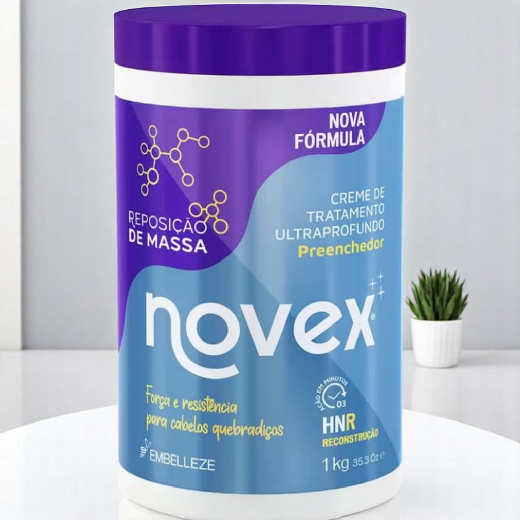 Creme de Tratamento Ultraprofundo Novex Reposição de Massa 1Kg ...
