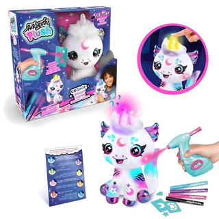 Pelúcia Unicórnio Para Pintar Airbrush Plush Luz F01935 -fun