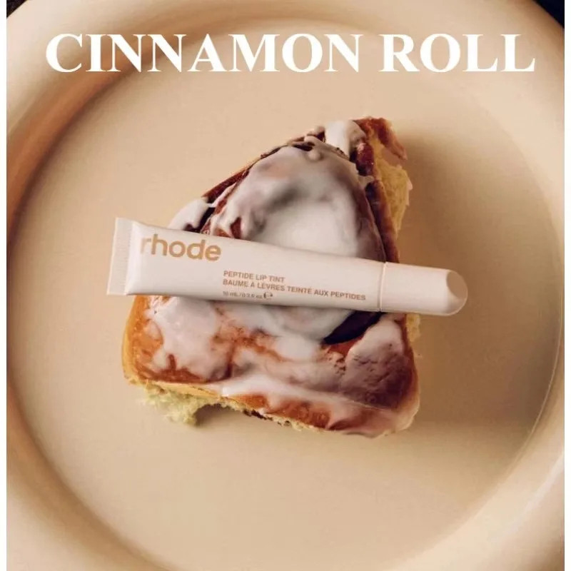 Novo Rhode Hailey Peptide Batom Moisturizing Lip Balm Tinted Raspberry ...