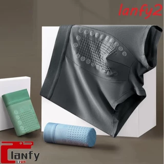 LANFY 3 Peças Boxers Masculinos , Shorts Boxer Modal Respiráveis Sem Costura , Cuecas Calcinhas Lingerie Para Homens