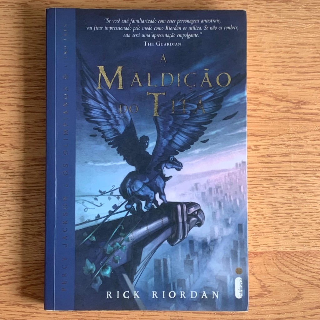 LIVRO A MALDIÇÃO DO TITÃ - COL PERCY JACKSON E OS OLIMPIANOS 3 - RICK ...