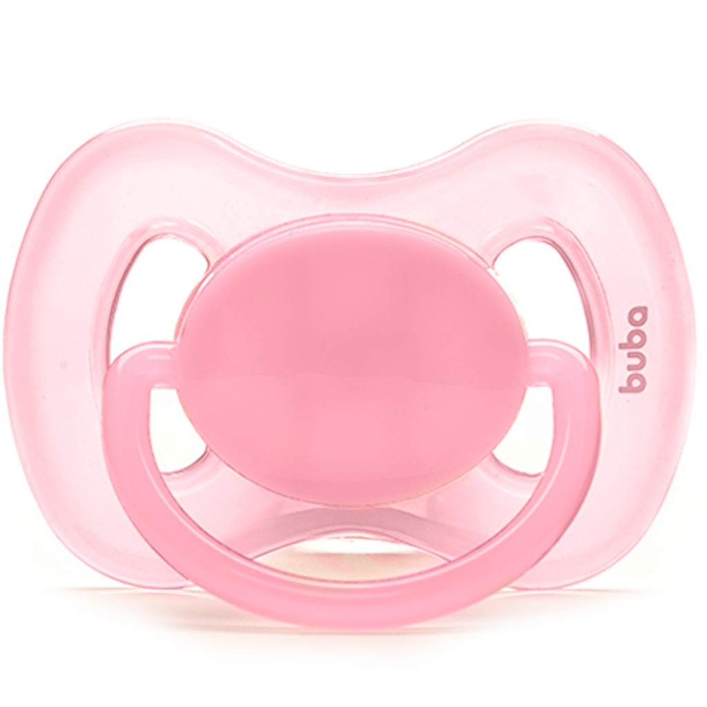 Chupeta Buba Comfort Tam. 1 Rosa (0 - 6 meses) | Shopee Brasil