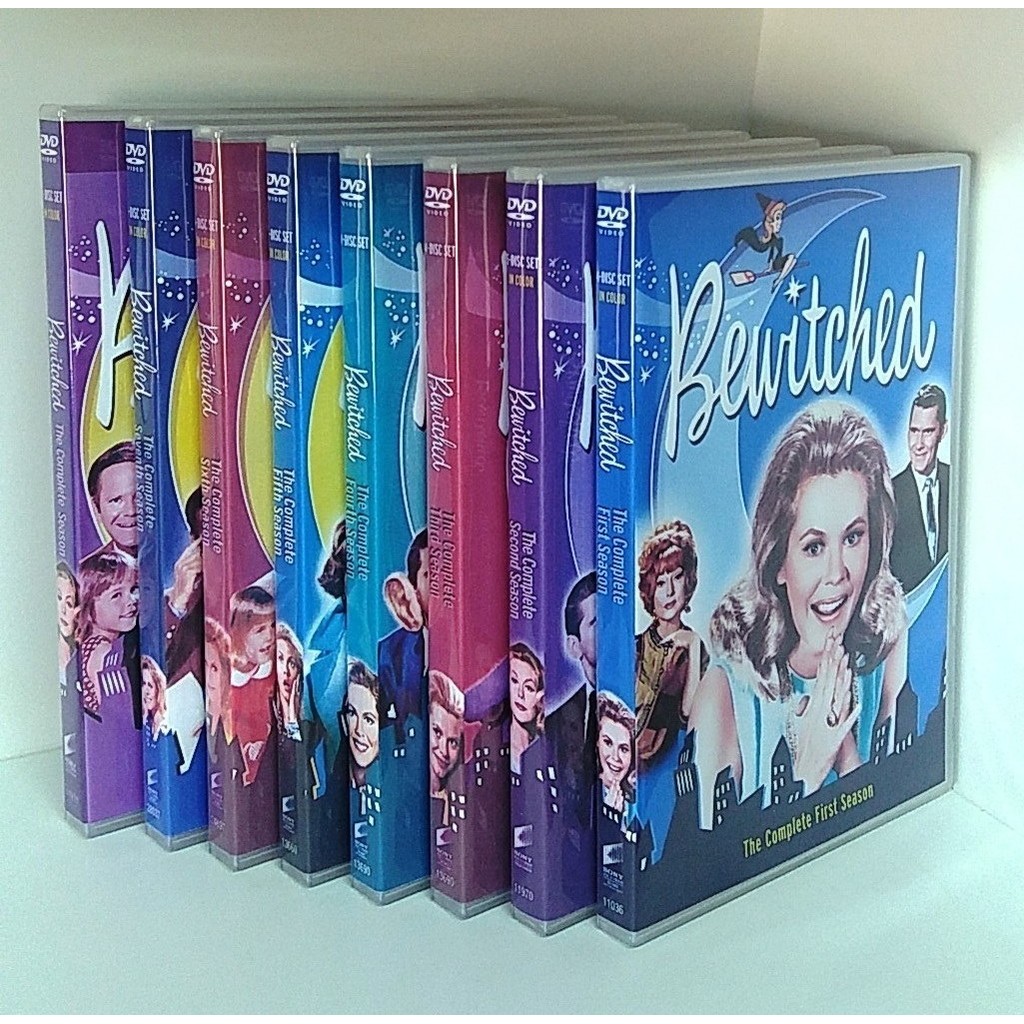 Box A Feiticeira Completa 33 Dvds Promoção 1ª À 8ª Temporada