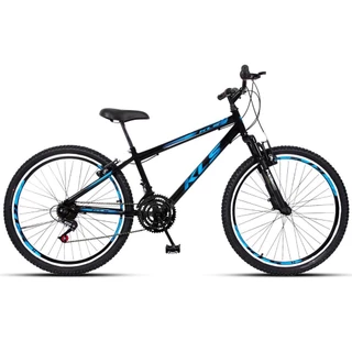 Bicicleta Aro 26 KLS Sport Gold Rebaixado V-Brake Suspensão Mtb 21V em Oferta na Shopee
