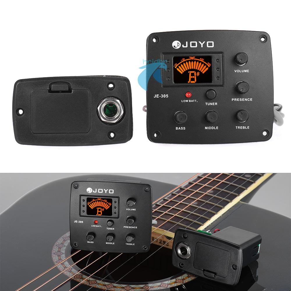 Preamplificatore Equalizzatore 4 Bande Pickup E Preamplificatore Per Chitarra Acustica Equalizzatore 1105738