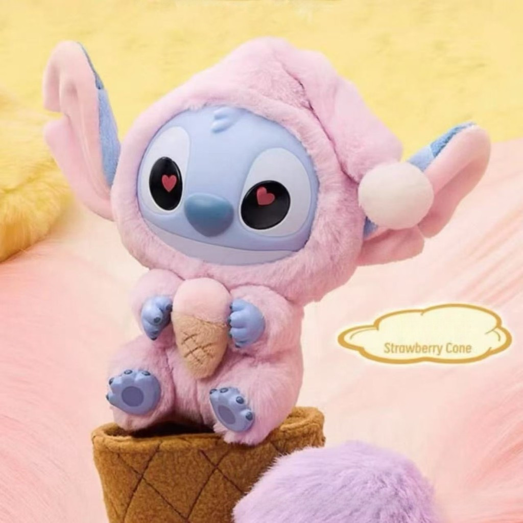 Chaveiro de Pelúcia Stitch de 15cm, Bonecas Stitch Devem Comer Não