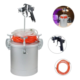Pistola De Pintura Com Tanque De Pressão 10l Profissional em Oferta na Shopee