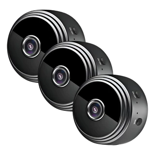Kit 3 Mini Câmera Espiã Sem Fio Wi-fi Hd Gravação Voz, Vídeo em Oferta na Shopee