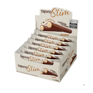 Chocolate Trento Slim Creme Com 16 Unidades De 20g