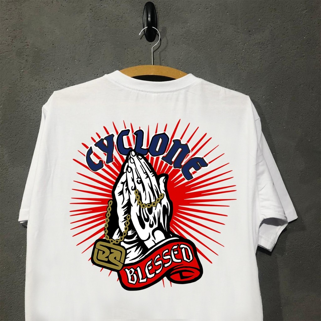 Camiseta Cyclone Blessed Basica Algodão