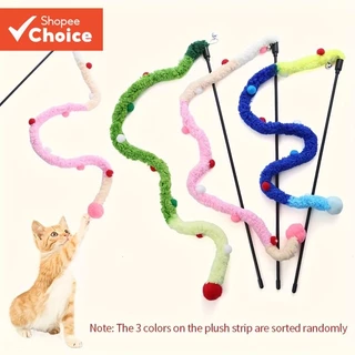 Novo Estilo de Tira de Pelúcia de Pelúcia de Pelúcia de Pelúcia de Pelúcia de Pelúcia Interativa Auto-Feliz Pet Supplies em Oferta na Shopee