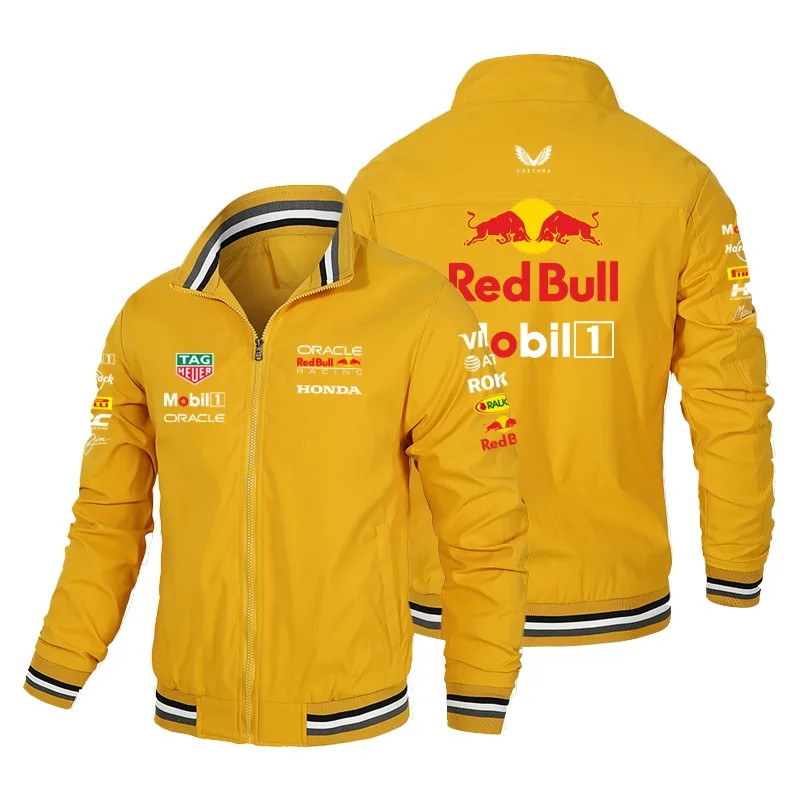2025 Red Bull Racing Uniforme Oficial Masculino Corta-Vento