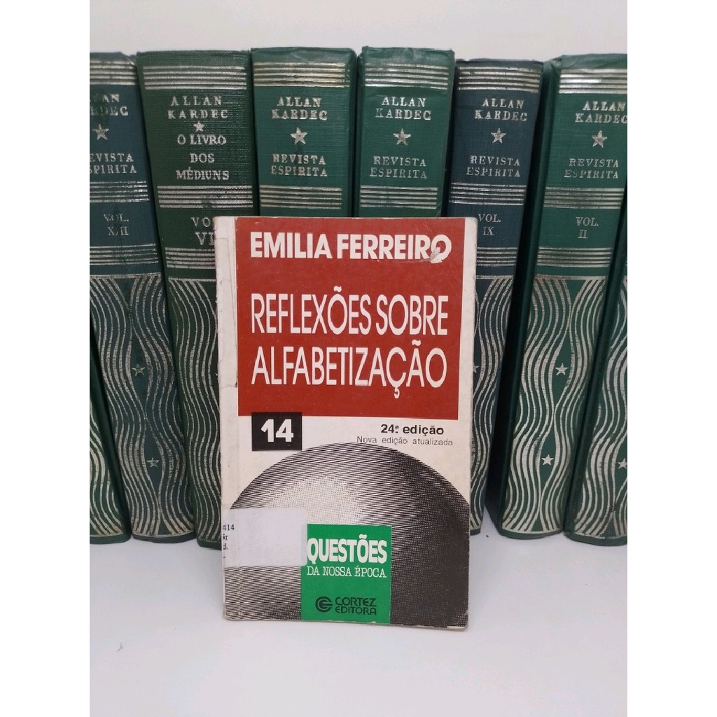 Reflexões Sobre Alfabetização de Emilia Ferreiro 7300524 | Shopee Brasil