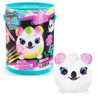 Airbrush  Pelucia na Lata Neon F0167-0A Cola - Fun