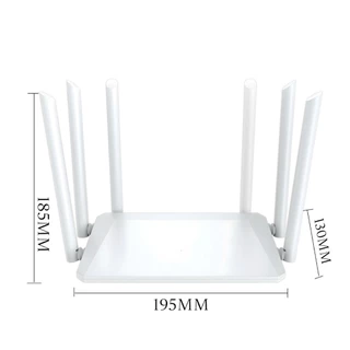 Roteador Wireless Dual Band 2.4Ghz 300Mbps com 6 Antenas KP-RW403/G