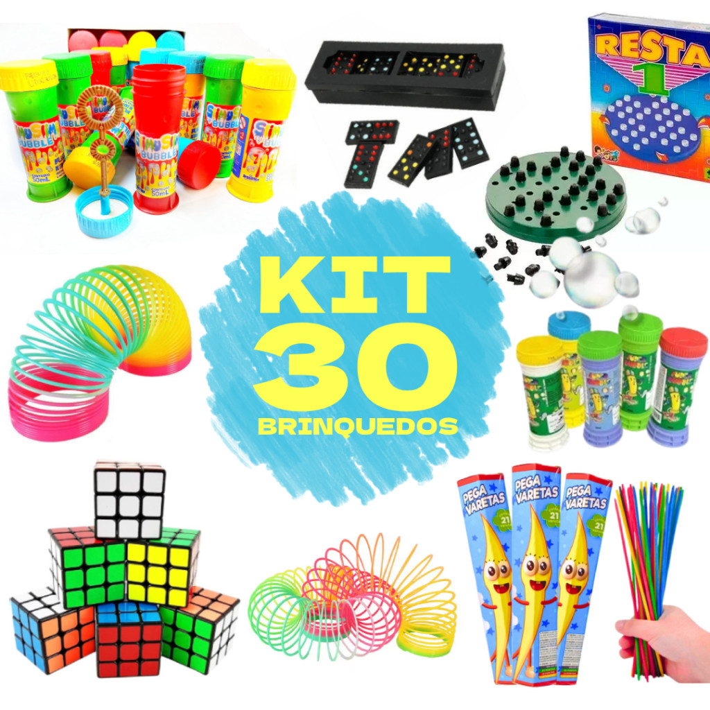 Kit c/ 30 Brinquedo Lembrancinhas para Festa Infantil Baratos ...