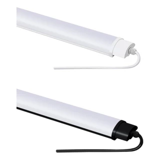 Luminária Linear Hemetica Led 36w Bivolt 120cm Tubular Branco Frio