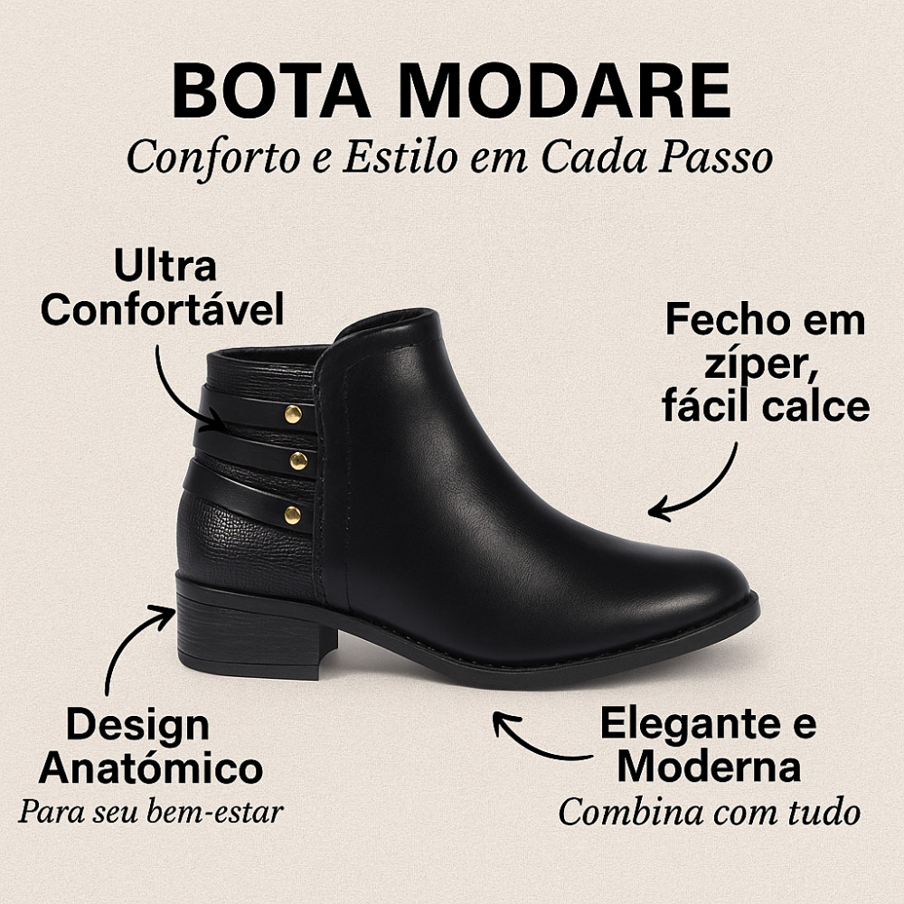 Cano Curto Botas Sob Medida Plus Size Bota Feminina Modare Cano