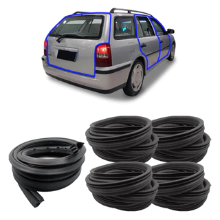 Kit Borracha 4 Portas e Mala Volkswagen Parati 1998 a 2014 Borrachauto