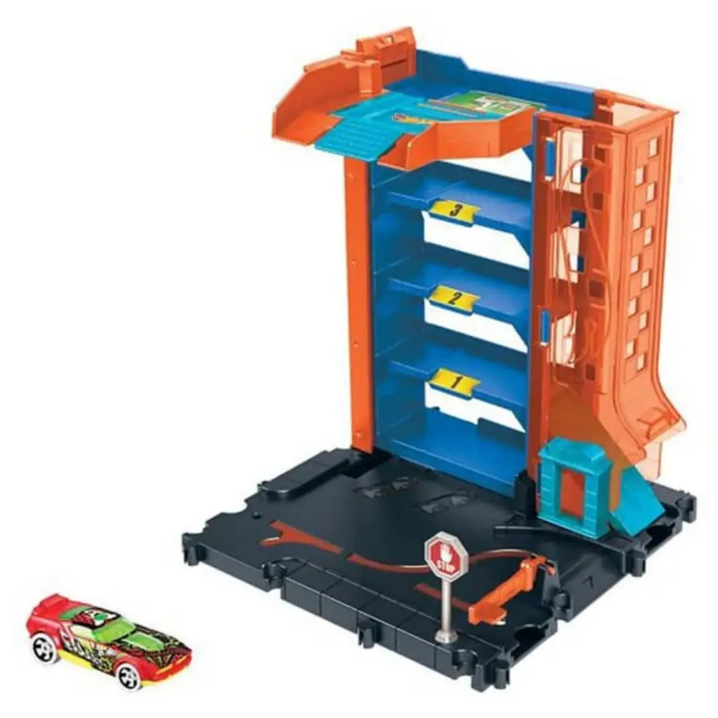 Pista Hot Wheels City Estacionamento Garagem - Mattel | Shopee Brasil