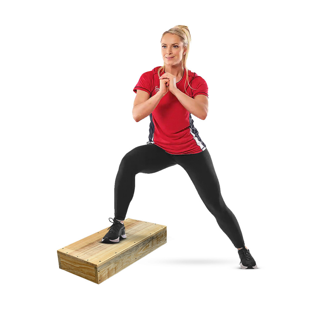 Step De Madeira Profissional Academia Ginastica Aeróbico | Shopee Brasil