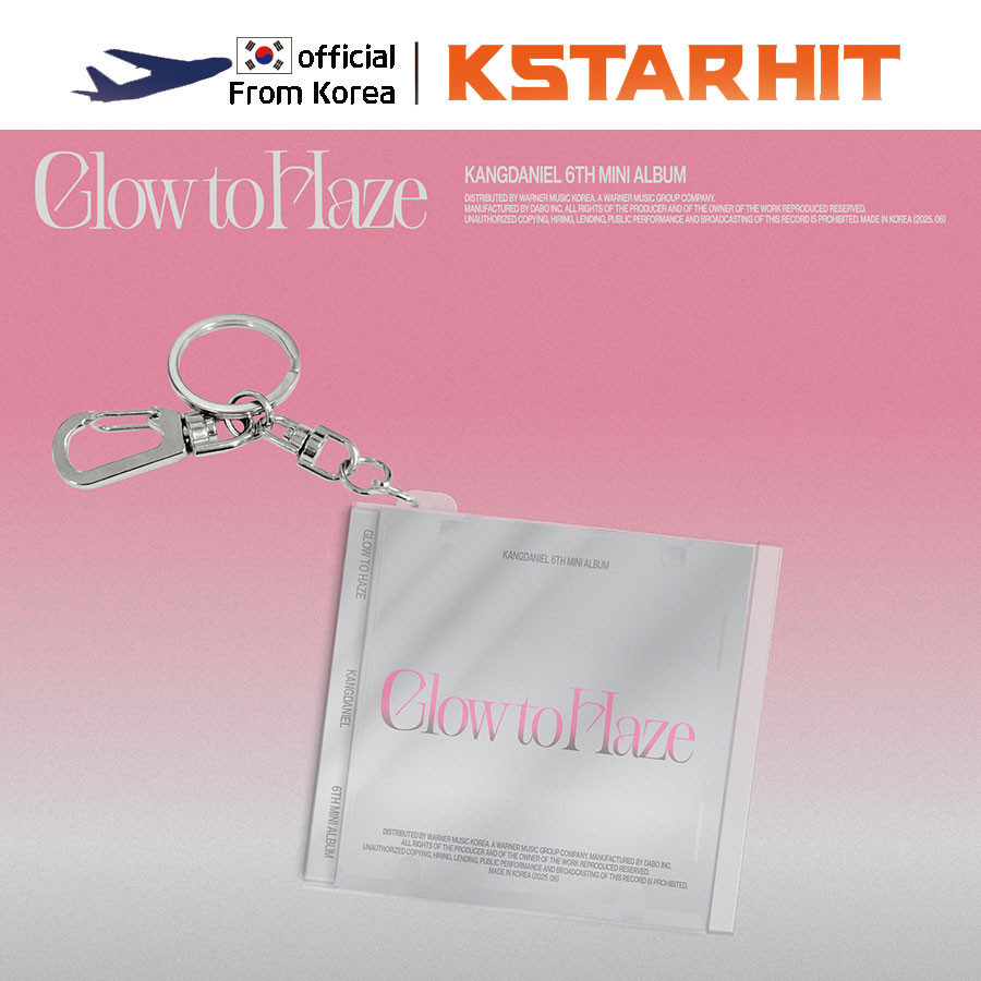 (MINI CD KEYRING Ver.) KANG DANIEL - Glow to Haze (6th Mini Album ...