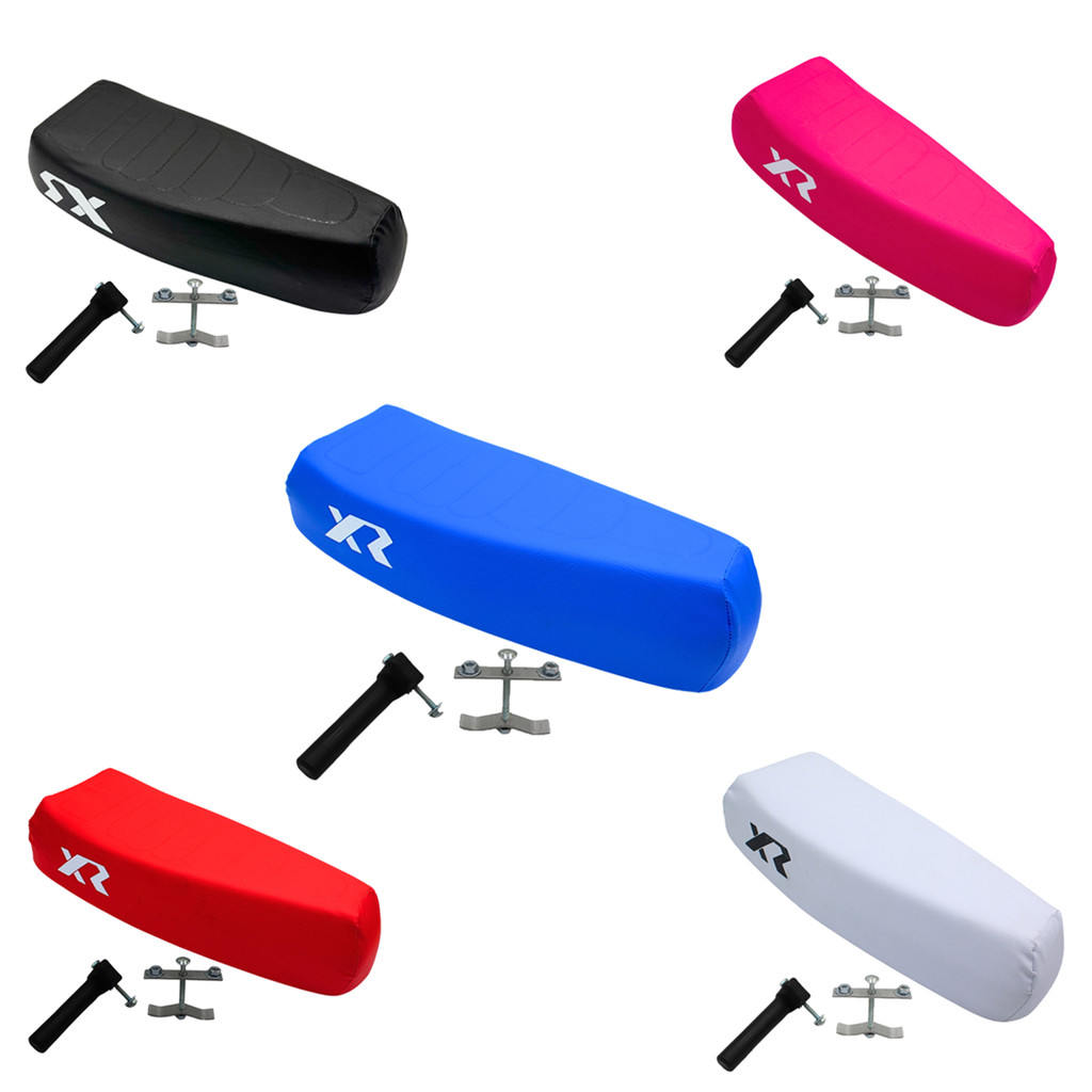 Banco Mobilete ROSA Caloi Xr COM PRESILHAS DE FIXAÇÃO | Shopee Brasil