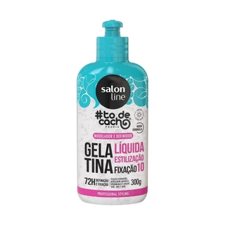 Gelatina Líquida #todecacho Estilização 300ml em Oferta na Shopee