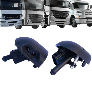 Par Kit Esguicho Brucutu Parabrisa para Mercedes-Benz 1938 / Atego / Axor 1998... (A0008603247 / A0008603347) em Oferta na Shopee