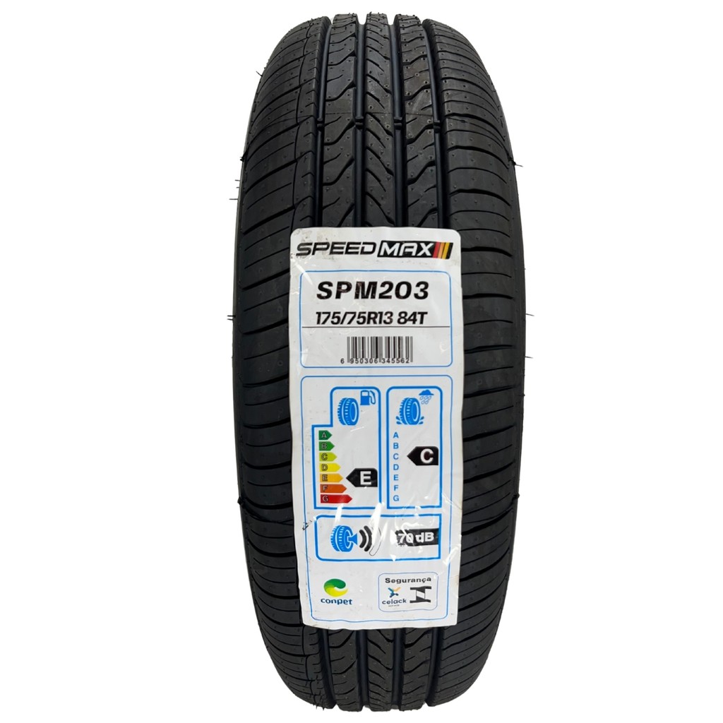 PNEU 175/75R13 84T SPM203 NOVO SPEEDMAX ARO 13 CELTA CORSA UNO PALIO ...