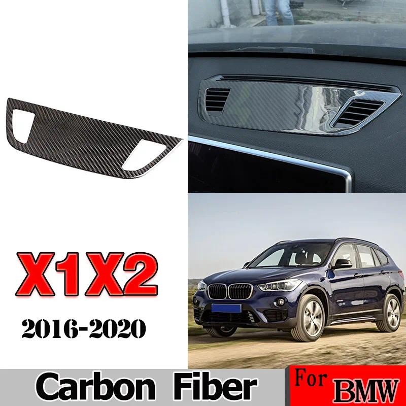 LANOBA 4 Uds. Compatible Con BMW X1 F48 2016-2018 Fibra De Carbono ABS Manija De La Puerta Interior Del Coche Accesorios De Coche For BMW X2 F47 2018