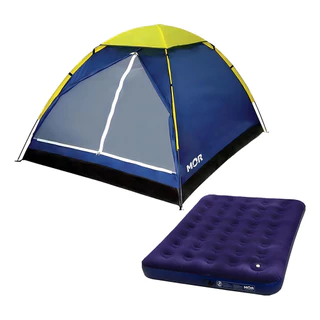 Barraca Acampamento Iglu 4 Pessoas + Colchão Casal Mor em Oferta na Shopee