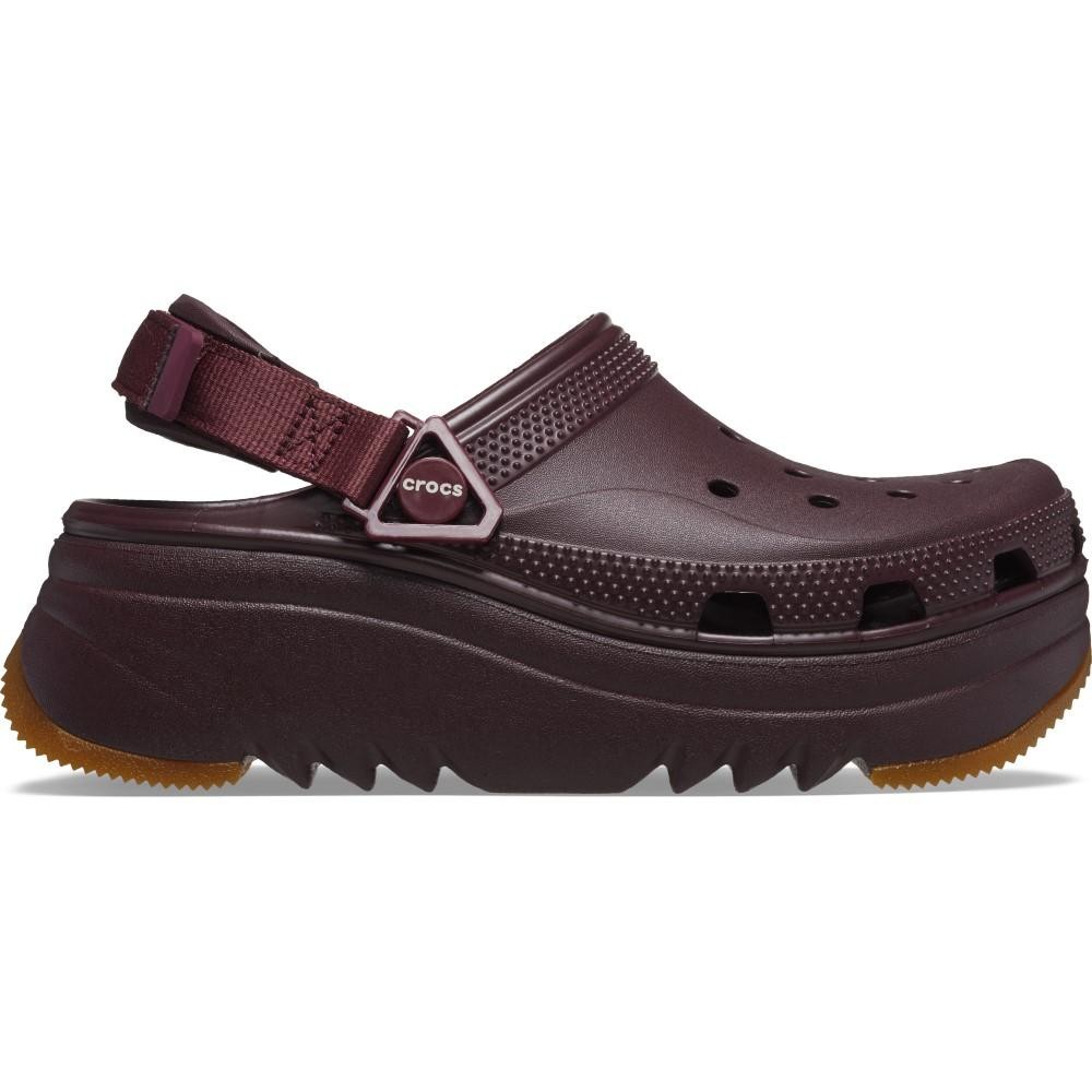 Sandália crocs hiker xscape clog dark cherry | Shopee Brasil