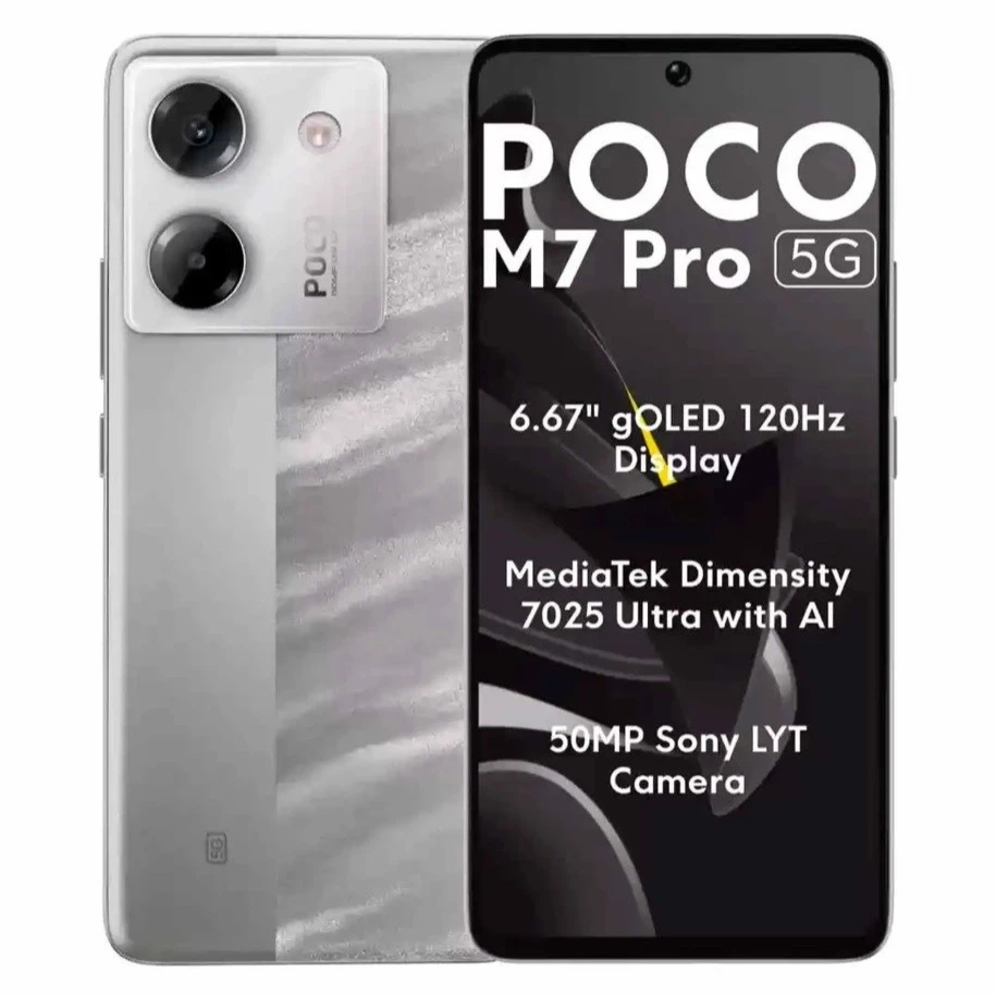 Smartphone Poco M7 Pro 5G 256gb OU 512GB Ram Original Versão Global Lacrado Pronta Entrega
