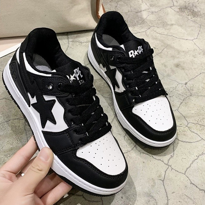 Tênis De Skate Estrela Esportiva Feminina Masculino Caminhada Respirável Dun Cano Baixo Tendencia