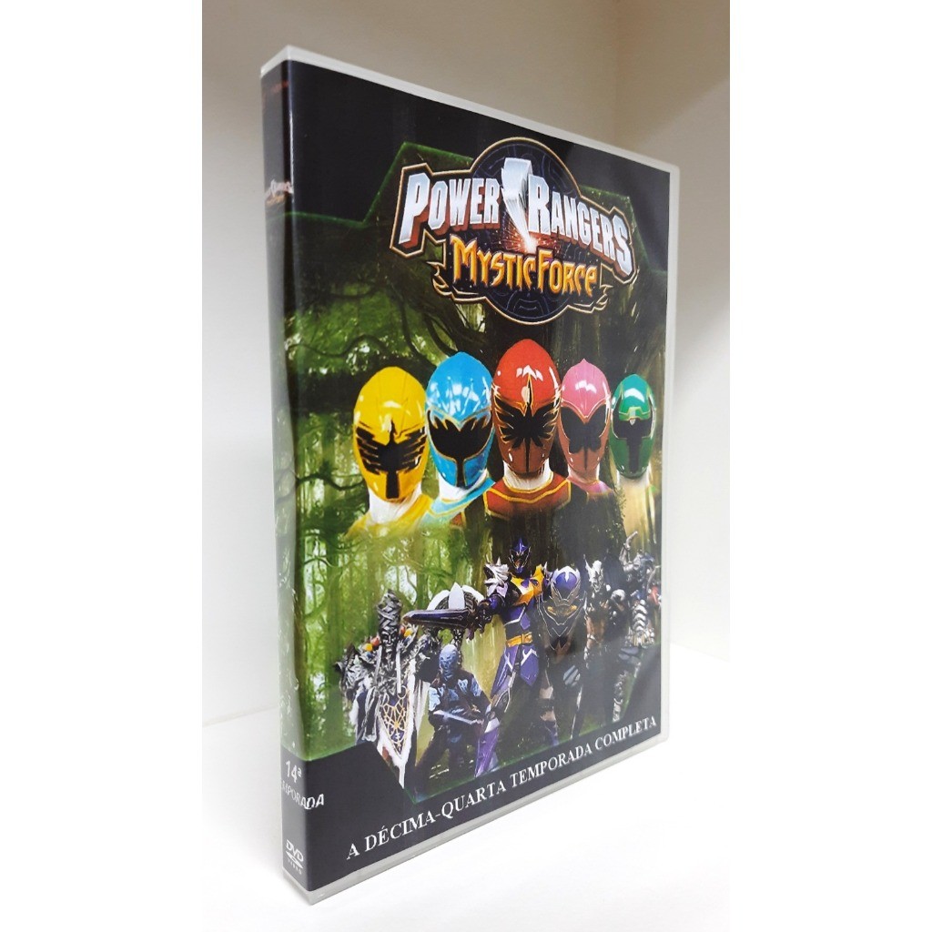 Power Rangers 14ª Temporada - Força Mistica 4 Dvds | Shopee Brasil