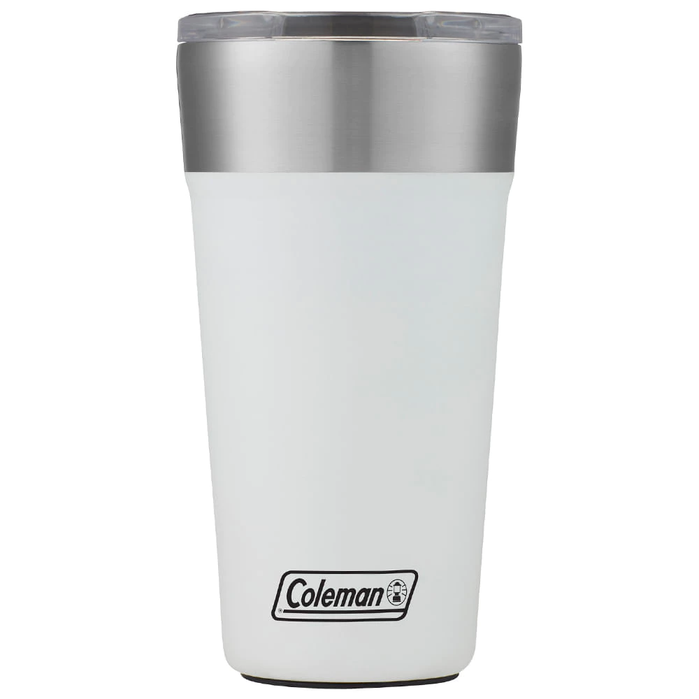 Copo Térmico com Tampa 600ml Branco Coleman