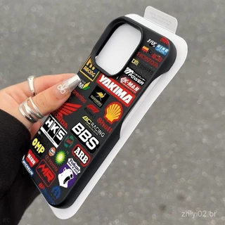 Capa de Telefone Estilo Americano em Tela Cheia Compatível com iPhone 12 Pro Max 13 Pro Max 16 15 14 13 12 11 Pro Max 15