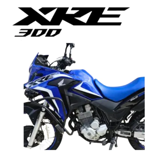 Capa Banco Protetora Moto Xre 300 Azul + Alça De Brinde Sem Logo