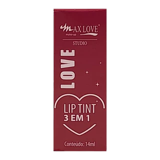 MAX LOVE LIP TINT 3 EM 1 COR 513 14ML em Oferta na Shopee