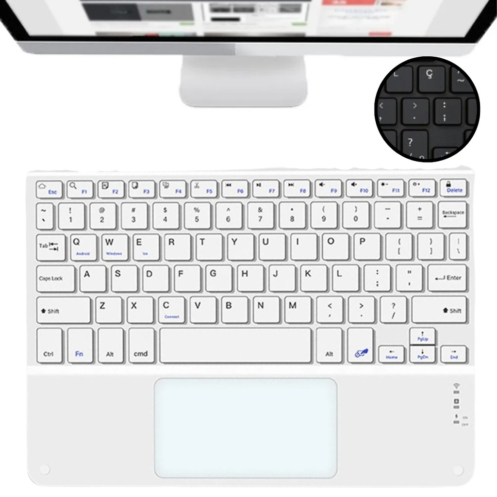 未開封　Xiaomi Pad 7/Pad7 Pro Keyboard White Teclado Magnético Sem Fio Para Novo Xiaomi Pad 7 Pro 11.2