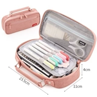 Estojo De Lápis De Grande Capacidade Durável Simple  MARISA em Oferta na Shopee