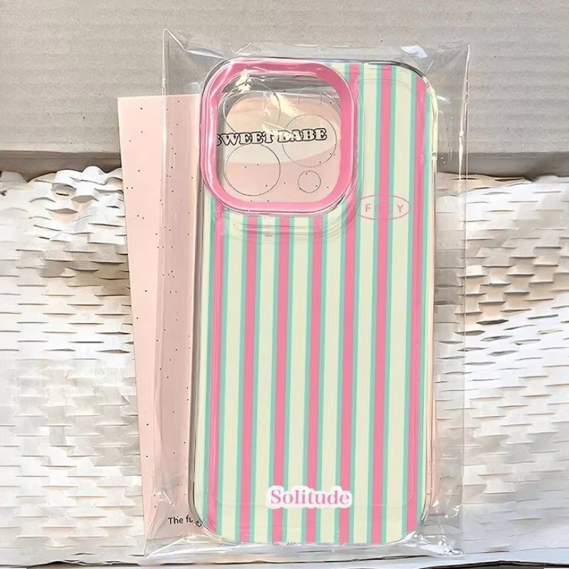Capa Para IPhone 16E Gatita - Rosa Choque | Transparente E Aderente | Proteção Com Estilo