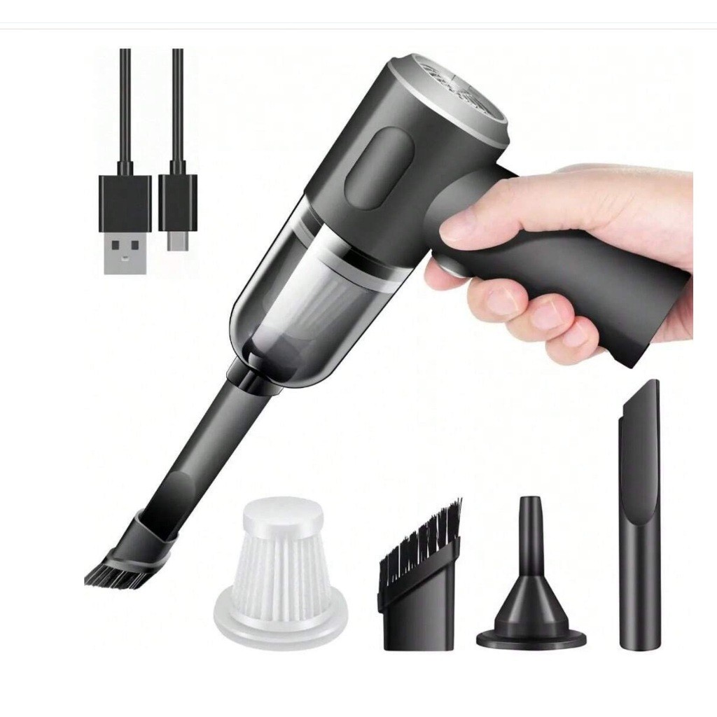 Aspirador De Pó Usb Portátil Completo Linha Premium Carro E Casa ...