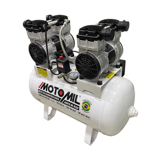 Compressor De Ar Odontológico 20 Pés 100l Silencioso sem óleo 4CV CMO-20/100BR em Oferta na Shopee