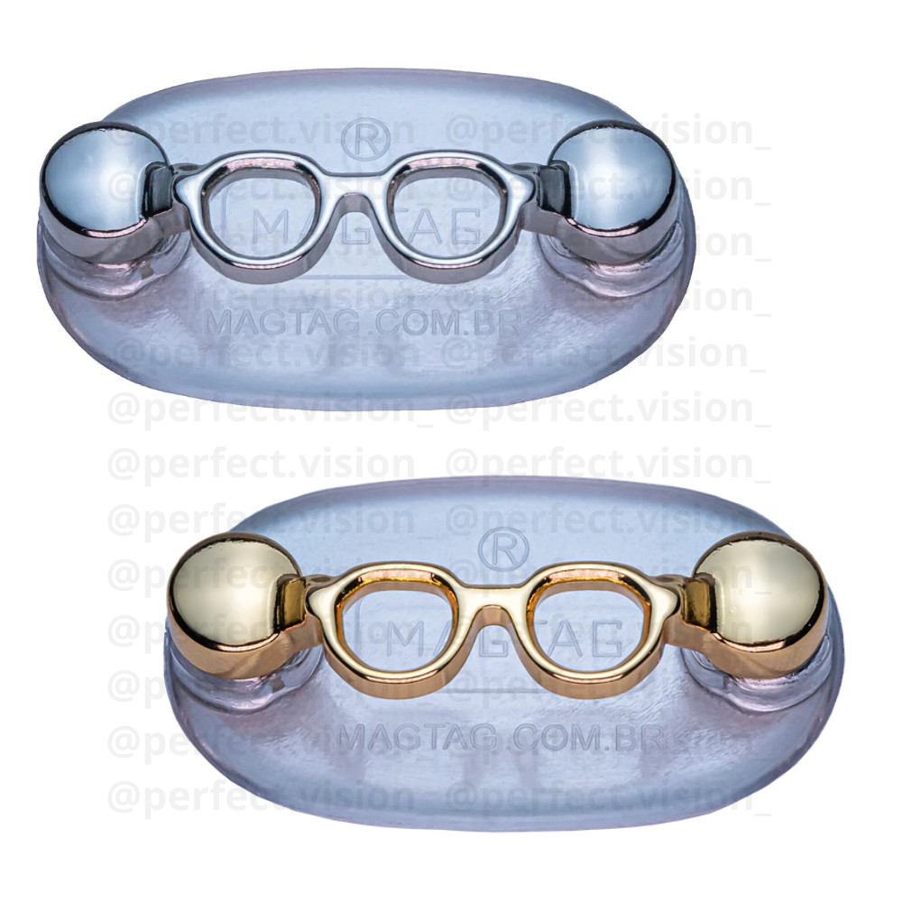 Suporte Magnético Magtag Lovers Para Óculos Crachá Fones | Shopee