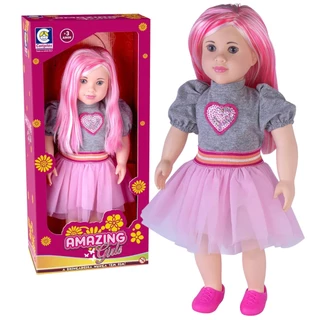 Boneca Amazing Girls 46cm Com Saia De Tule 2865 - Cotiplás