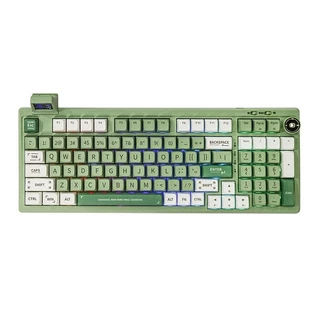 Teclado Mecanico Epomaker RT100, ARGB, Switch Wisteria Tactile, Green, RT100-GR-WSTC em Oferta na Shopee