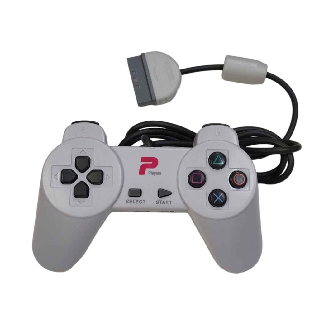 Controle Playstation 1 Ps One Novo PLayers Branco | Shopee Brasil
